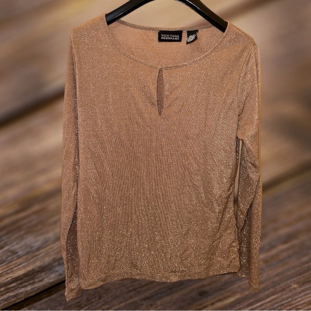 New York & Company Shimmer Top